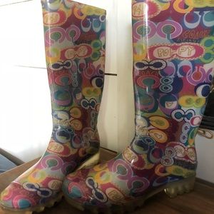 Designer Coach Rain Boots